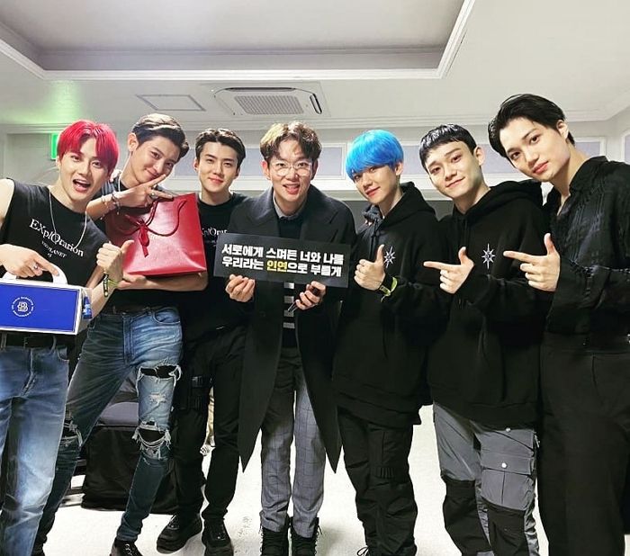 찬열한테 ‘직접’ 초대받고 엑소 콘서트 관람한 매니저 장성규