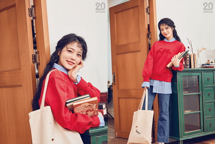 너무 예뻐 ‘JYP’ 캐스팅 된 신예은의 풋풋했던 ‘대학내일’ 표지 모델 시절 사진
