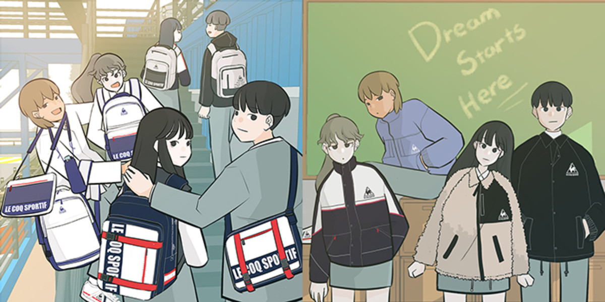 교복 스타일링의 정석인 웹툰 ‘연놈’ 주인공들의 신학기 만찢 코디법