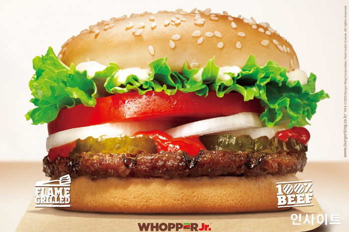 오늘(10일)부터 일주일간 버거킹 ‘와퍼주니어’ 1,900원