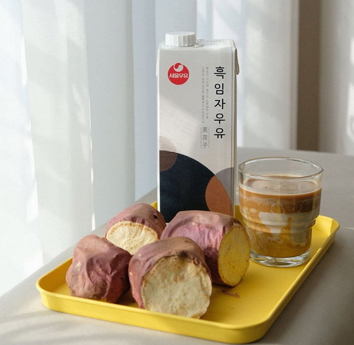 할매 입맛 제대로 취향 저격하는 대용량 ‘꼬숩달달’ 흑임자 우유