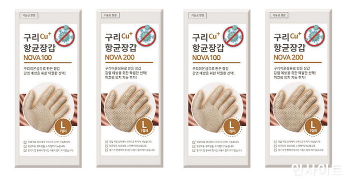 아띠베뷰티, 헬스케어 상품 구리 향균 장갑 ‘NOVA’ 론칭