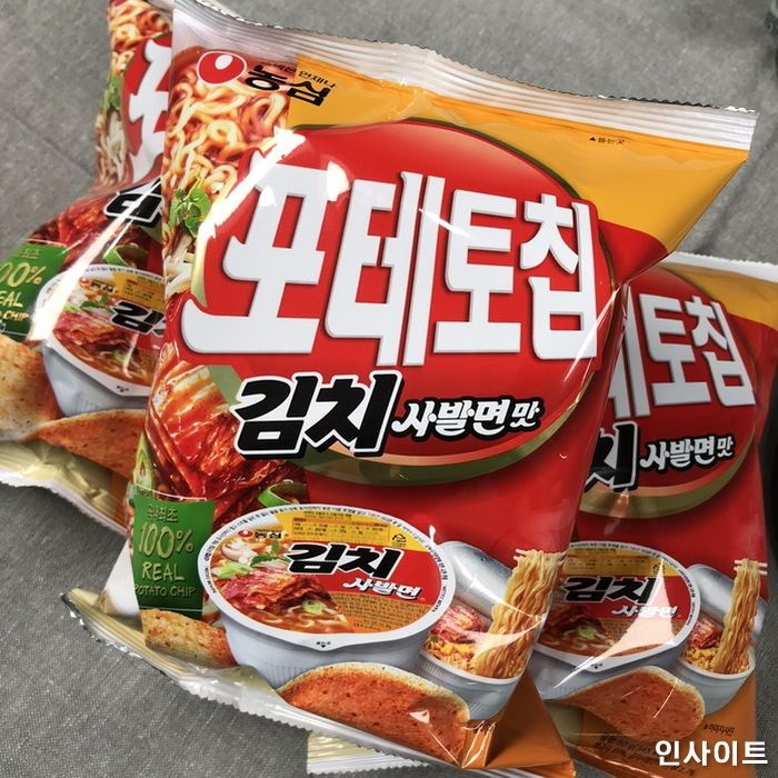 육개장 이어 등장한 봉지째 ‘호로록’ 흡입해야 할 것 같은 포테토칩 ‘김치 사발면맛’