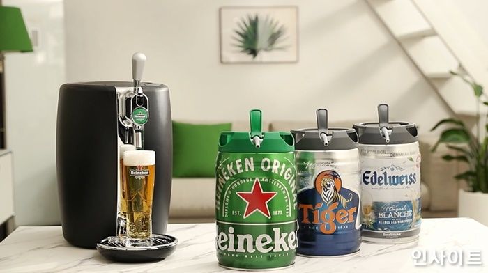 오늘(16일)부터 하이네켄 5L 생맥주, ‘홈술족’을 위한 프로모션 진행