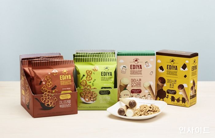 이디야커피, 이디야스낵 ‘미니프레첼’, ‘아이스콘’ 출시