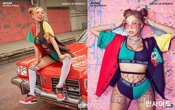 제시, 새 미니앨범 티저 첫 공개…비비드 컬러+강렬 콘셉트 ‘눈길’