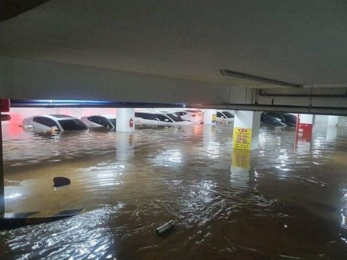 “폭우 내린 다음 날, 침수된 지하주차장에서 제 BMW를 다시 만났습니다”