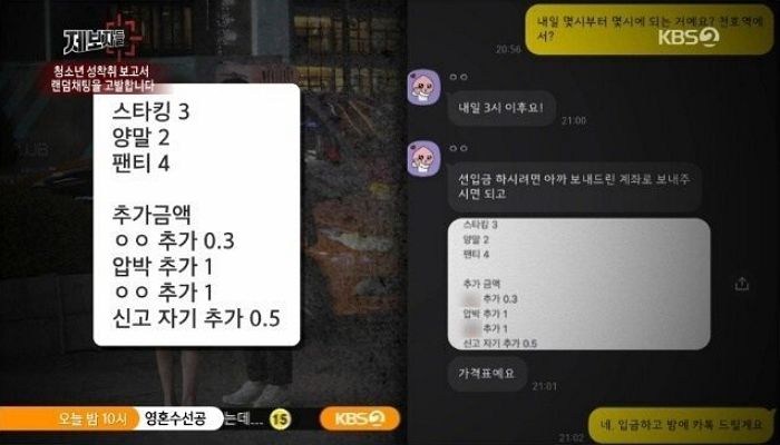 “팬티 4만원에 팔아요”...랜덤 채팅서 자기가 입던 속옷 파는 여학생들