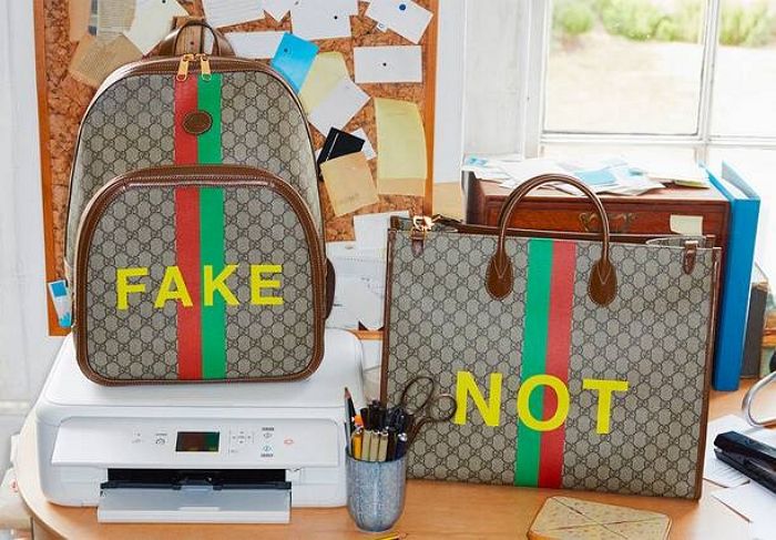 “이거 짝퉁 아니에요!!” 구찌가 내놓은 신상 ‘Fake/Not’ 컬렉션