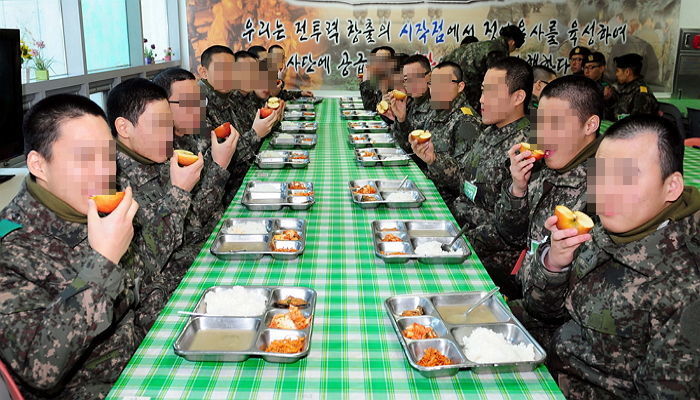 “고기 시쳇물 싫다” 채식주의 병사들 한탄에 ‘채식 급식’ 허용한 국방부