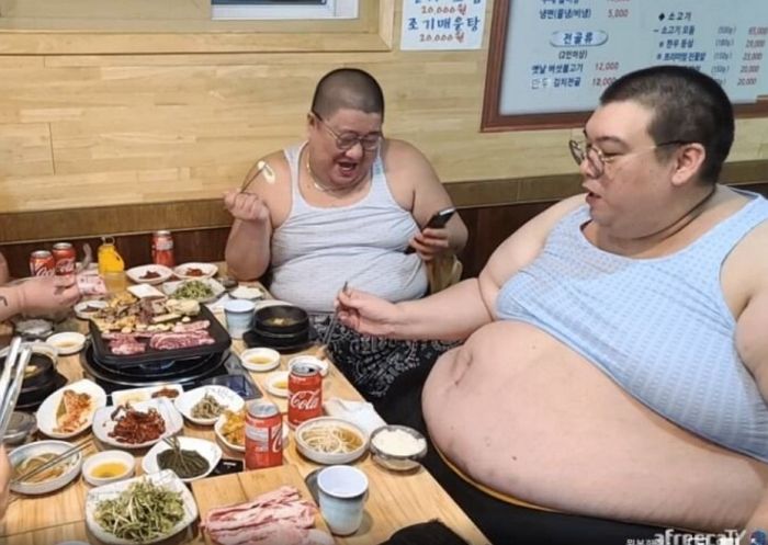 280kg→130kg 빼고 요요 온 뒤 아프리카TV서 삼겹살 먹방하는 빅죠 근황