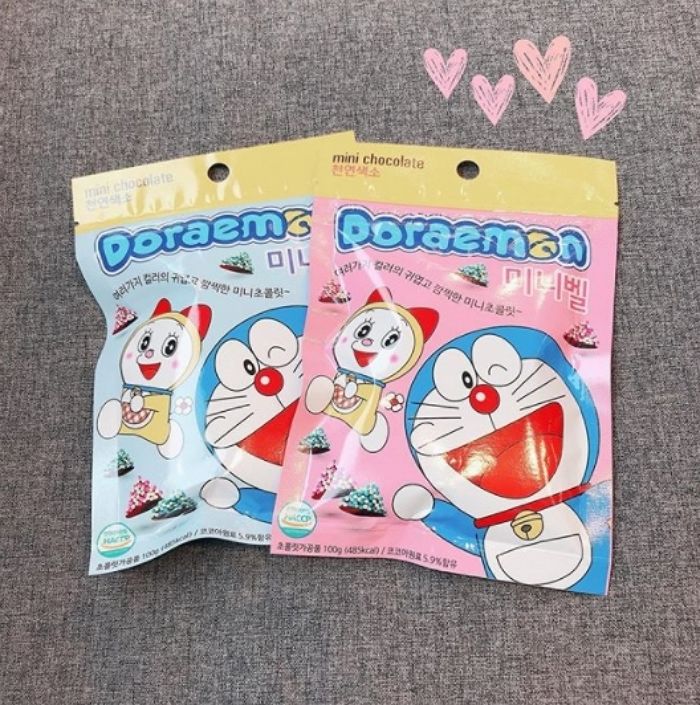 심심할 때마다 달콤한 초콜릿 한 개씩 쏙 먹으면 기분 좋아지는 ‘도라에몽 미니벨’