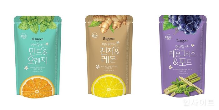 대상F&B 복음자리, 더 간편하게 즐기는 ‘티룸’ RTD 신제품 3종 출시