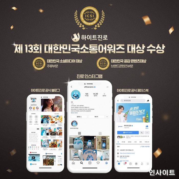 하이트진로, 대한민국소통어워즈 대상 수상