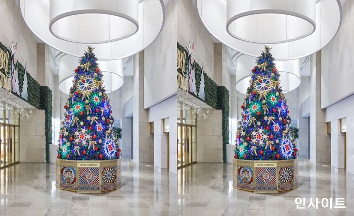 돌체앤가바나, 특별한 크리스마스 트리 선사한다