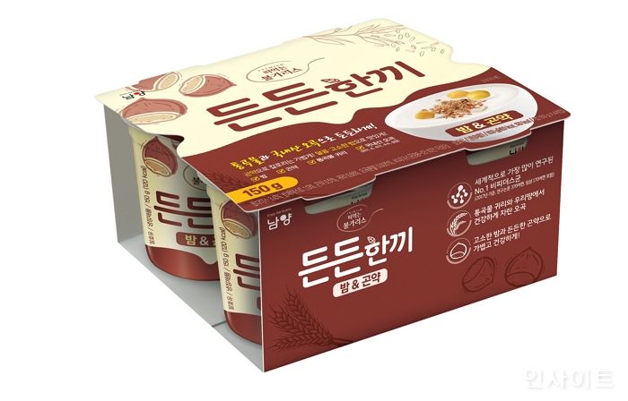 남양유업, 떠불 든든한끼 ‘밤&곤약’ 출시