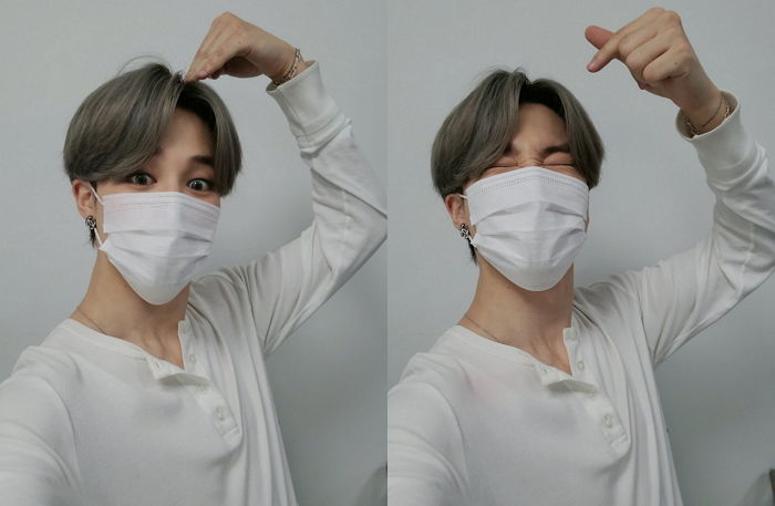 코로나 급격하게 확산하자 팬들에게 마스크 착용 당부한 지민