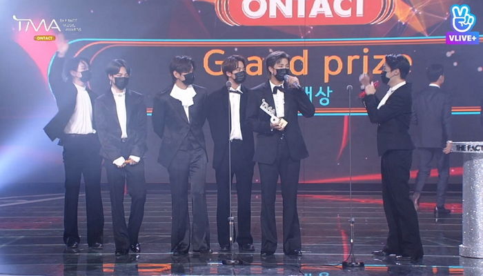 ‘2020 더팩트 뮤직 어워즈’ 3년 연속 대상 수상한 방탄소년단