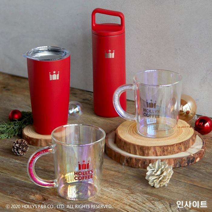 할리스커피X미르, 연말 분위기 물씬 나는 ‘레드 에디션 MD’ 4종 출시