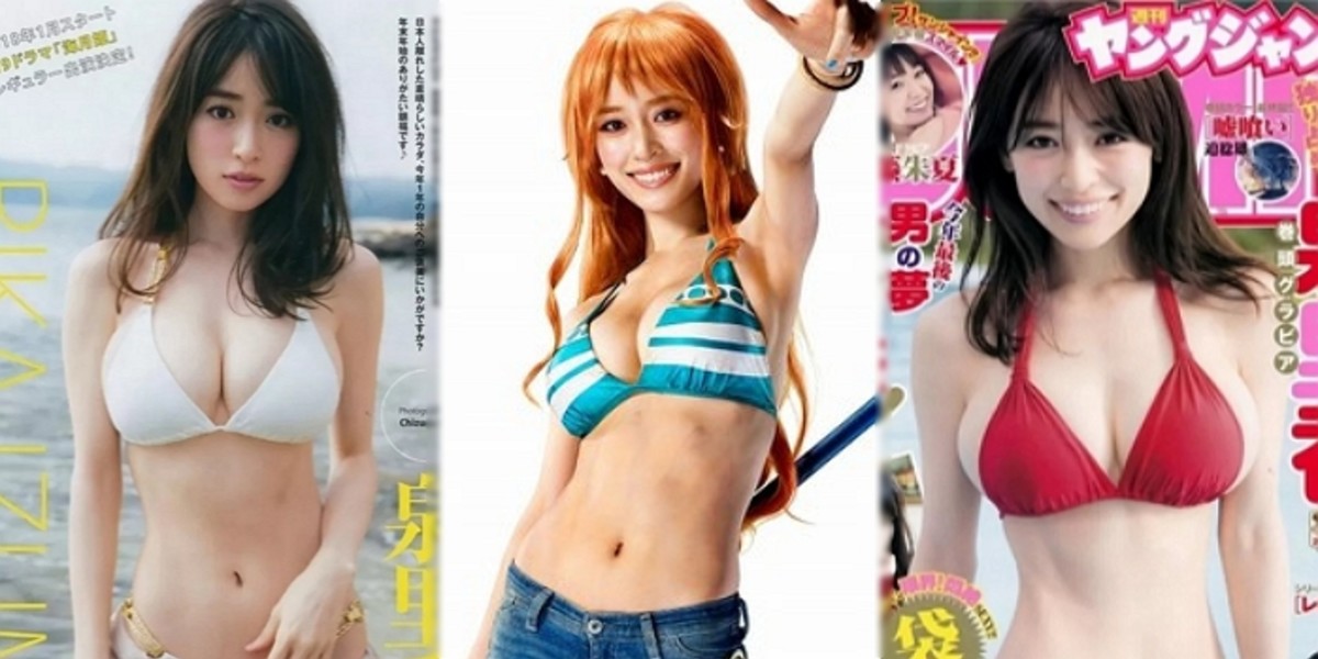 원피스 실사 광고서 나미 역 맡은 일본 여배우의 비현실적인 몸매 인사이트