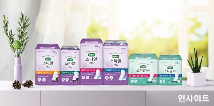 유한킴벌리, 가벼운 요실금 전용 ‘디펜드 스타일 패드’ 신제품 출시