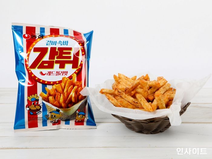 농심, 색다른 양념감자 스낵 ‘감튀 레드칠리맛’ 선보인다