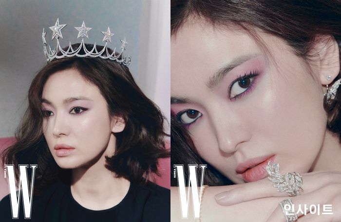 송혜교, 쇼메와 함께한 ‘더블유 코리아’ 1월호 커버 화보 공개