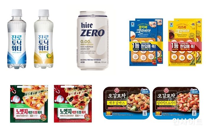 하이트진로 등 식음료업계, 나홀로 송년회에 빠질 수 없는 다양한 ‘1인 파티푸드’ 제안