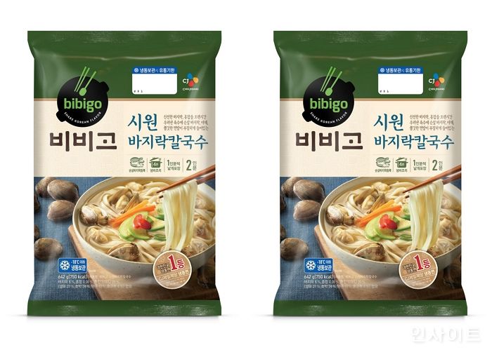 CJ제일제당, ‘비비고 시원바지락 칼국수’ 출시…차별화 기술력 바탕 맛집 바지락 칼국수 구현