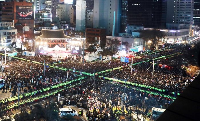 오늘(31일)은 울리지 않는 보신각 ‘제야의 종’의 딱 1년 전 모습