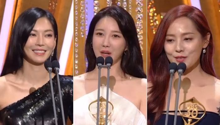 ‘펜트’서 열연 펼친 김소연·이지아·유진 ‘여자 최우수연기상’ 공동 수상