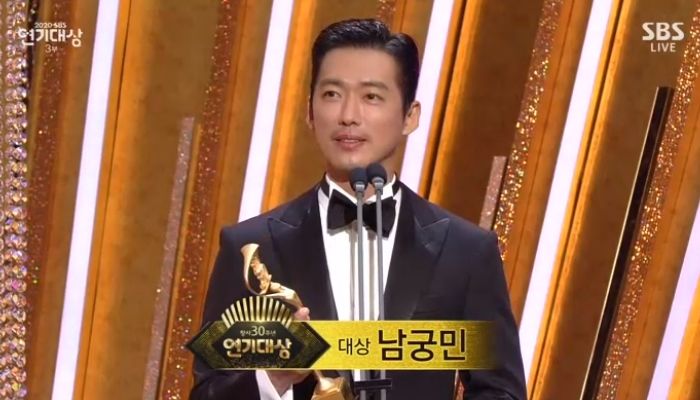 ‘SBS 연기대상’ 주인공은 ‘스토브리그’의 남궁민이었다