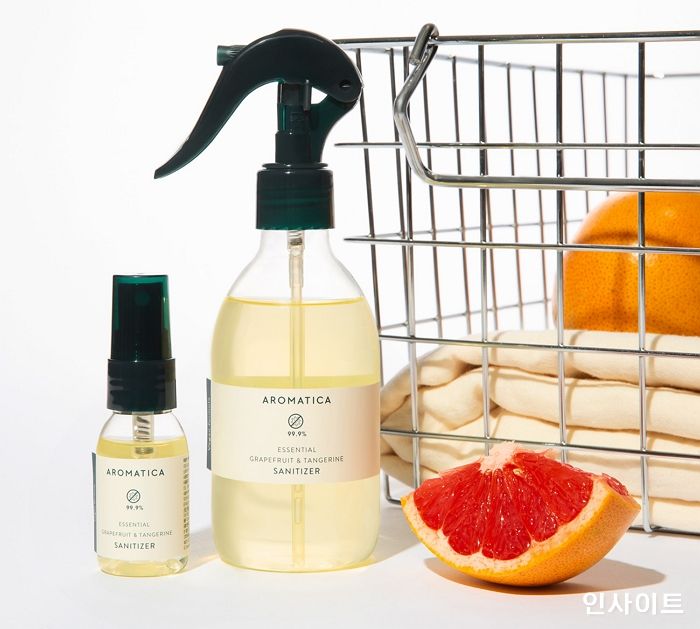 아로마티카, 건강하고 안전한 라이프스타일 위해 새니타이저 라인 확대