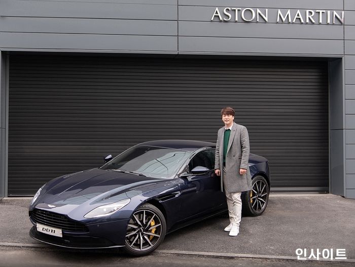 애스턴마틴, 메이저리거 김광현 후원