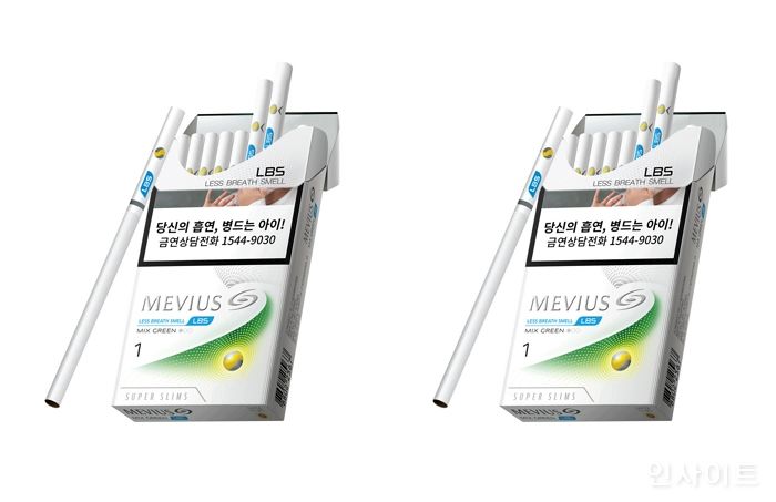 JTI 코리아, ‘메비우스 LBS 믹스그린 수퍼슬림 1mg’ 출시
