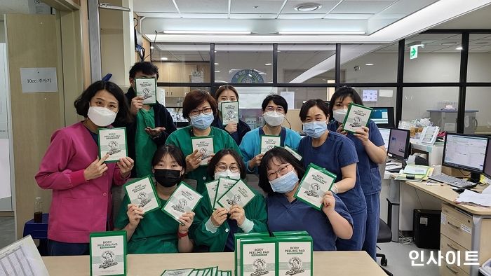 대상그룹 디에스앤, 코로나 의료진 바디 케어 제품 기부