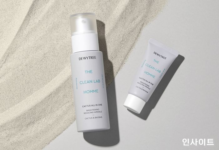 듀이트리 더 클린 랩 옴므 선인장 올인원, 롭스 매장 입점