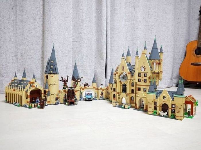 영화 ‘해리포터’ 속 학교 그대로 옮겨놓은 듯한 ‘LED 호그와트 레고 성’