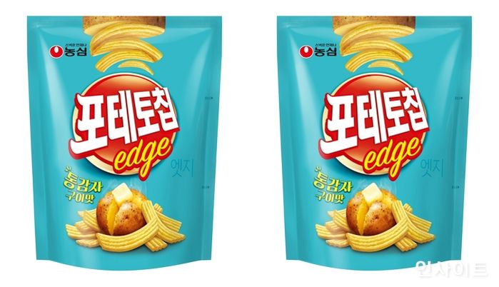 농심, ‘포테토칩 엣지 통감자구이맛’ 출시