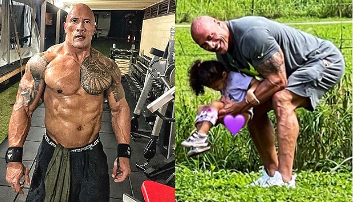 산책 중 어린 딸이 쉬 마렵다고 하자 ‘현실 아빠’ 드웨인 존슨이 선택한 ‘응급 조치’