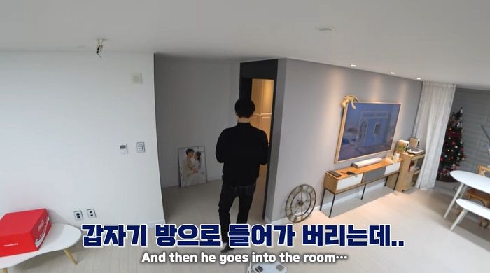 여자 전화 받고서 집 나가는 남편 거짓말에 울음 터져버린 아내 (몰카 영상)