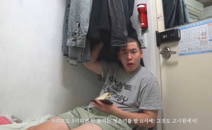 월세 42만원짜리 강남 고시원에 사는 유튜버가 공개한 내부 수준 (영상)