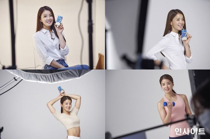 대상라이프사이언스, 이시영 ‘마이밀’ 화보 촬영현장 공개