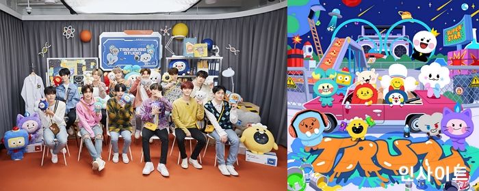 라인프렌즈-트레저의 새로운 캐릭터 ‘TRUZ’...마침내 베일 벗고 본격 활동 시작