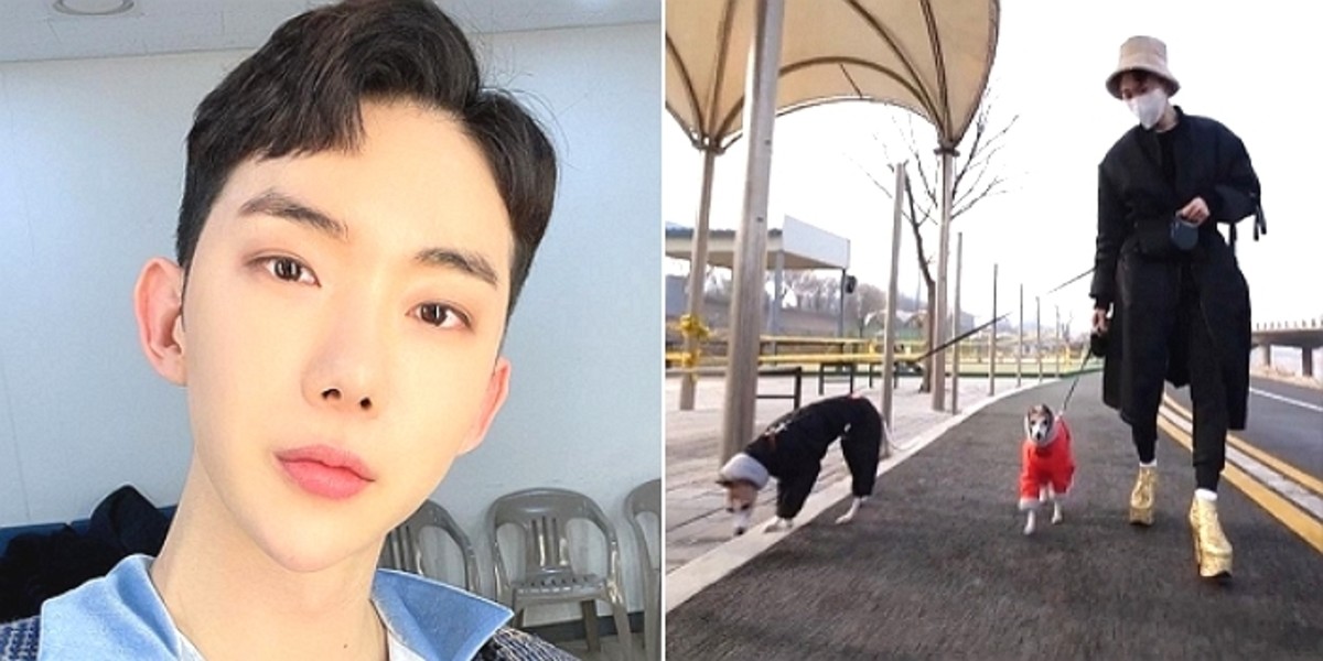 Jo Kwon takes a walk in’high heels’ so high that it is difficult to walk (video)