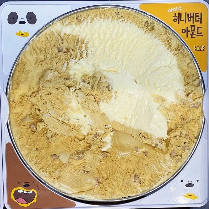 버터맛 아이스크림에 단짠단짠 ‘허니버터아몬드’ 콕콕 박힌 배라 3월 ‘이달의 맛’