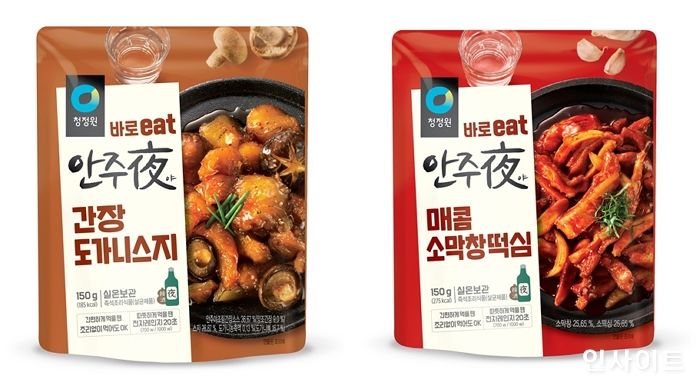 대상 청정원, 편의형 요리안주 ‘바로eat 안주야(夜)’ 2종 출시