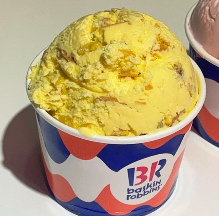 달달꼬숩한 옥수수 아이스크림에 아몬드 콕콕 박힌 ‘배라’ 신상