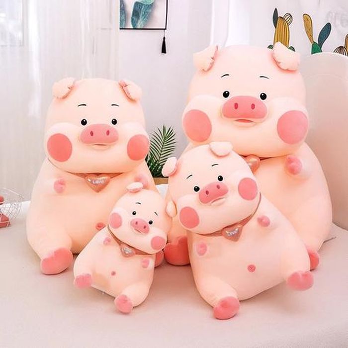 오동통 먹보 여친과 똑닮아 선물해주기 딱인 말랑말랑 ‘대왕 핑크돼지 인형’