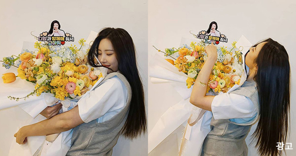 “예쁜 소리 여기까지 들려♥” 꽃다발 기죽이는 ‘꽃미모+완벽 몸매’ 뽐낸 선미